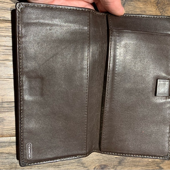 Coach Cheque Book Wallet - Picture 3 of 5